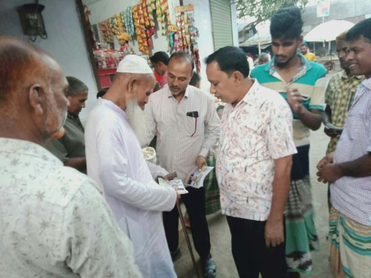 পদপ্রার্থী আবুল কালাম আজাদের ব্যাপক গণসংযোগ